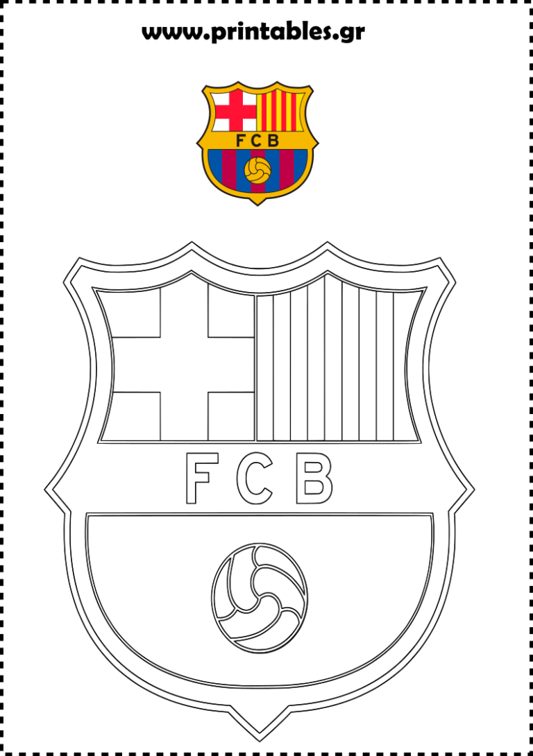 Le Logo Du FC Barcelone Coloriages Imprimer le-logo-du-fc-barcelone-coloriages-imprimer